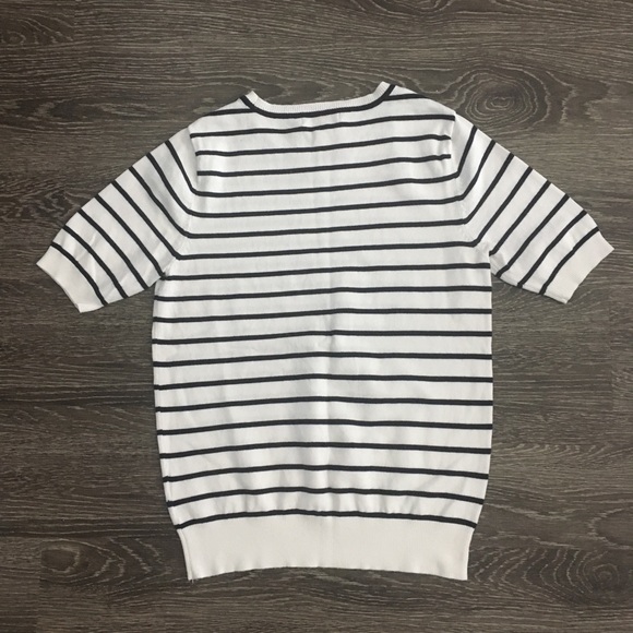 Fine Knit Striped Sweater - Picture 3 of 4